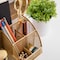 Martha Stewart Ryder Gold Mesh Metal Small Desktop Organizer for Office Accessories, Notebooks, Pen Holder & Drawer HH-OHD05-GLD-MS - alternate 10
